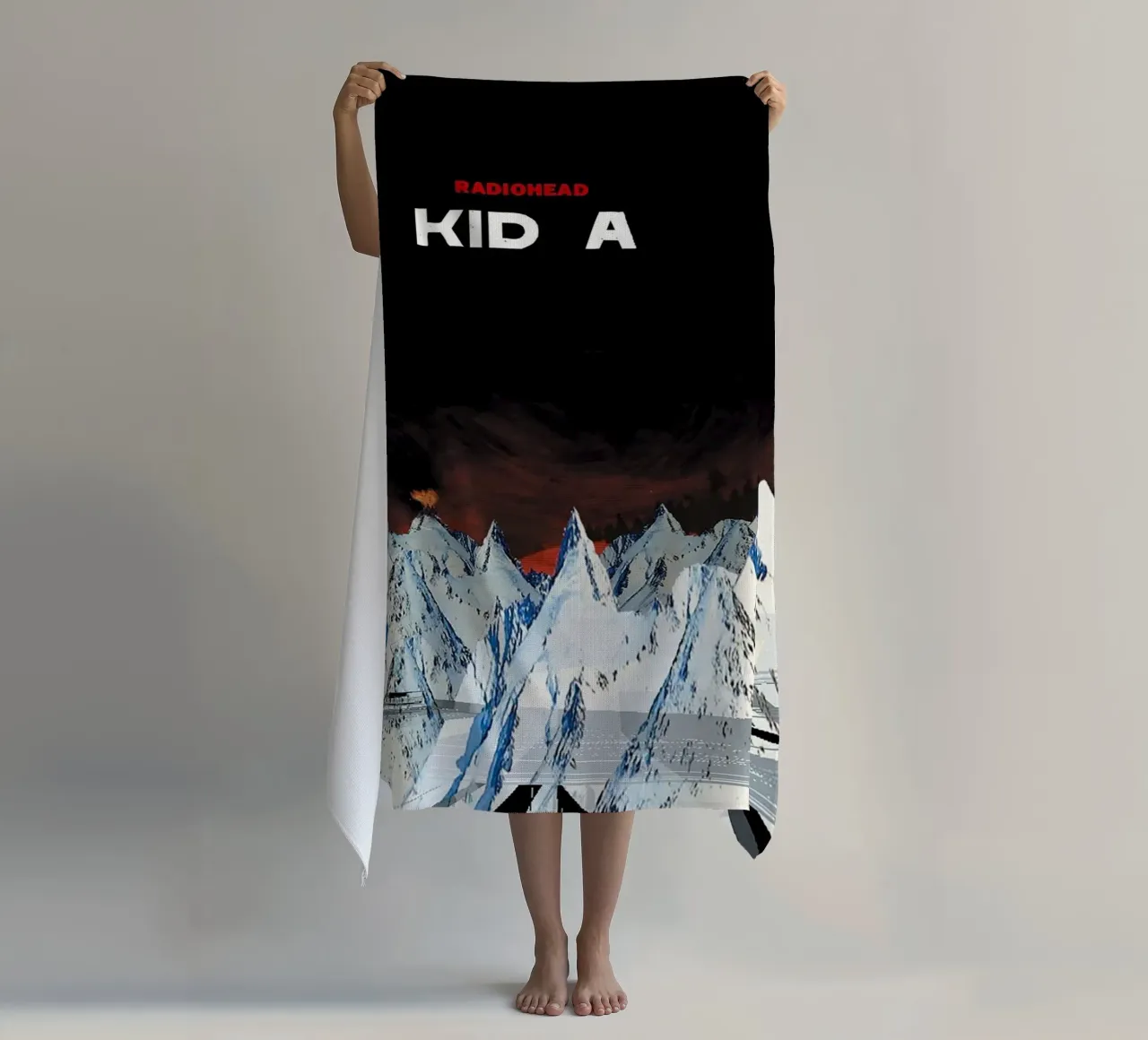 Kid A RAdiohead telo mare da Attaboy Dsgn