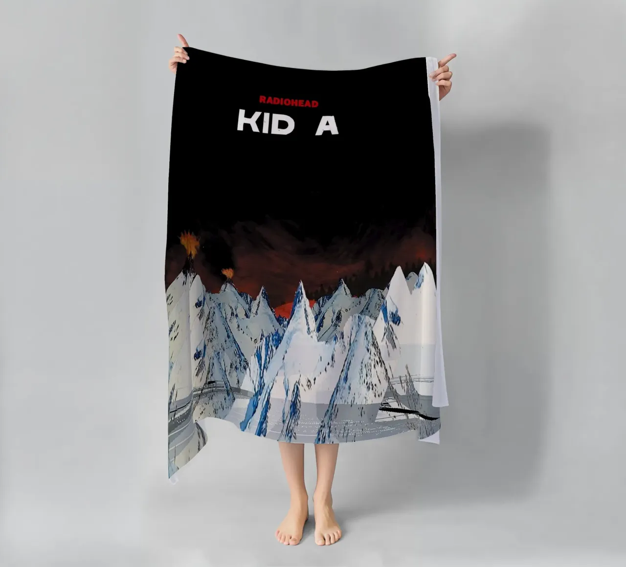 Kid A RAdiohead telo mare da Attaboy Dsgn