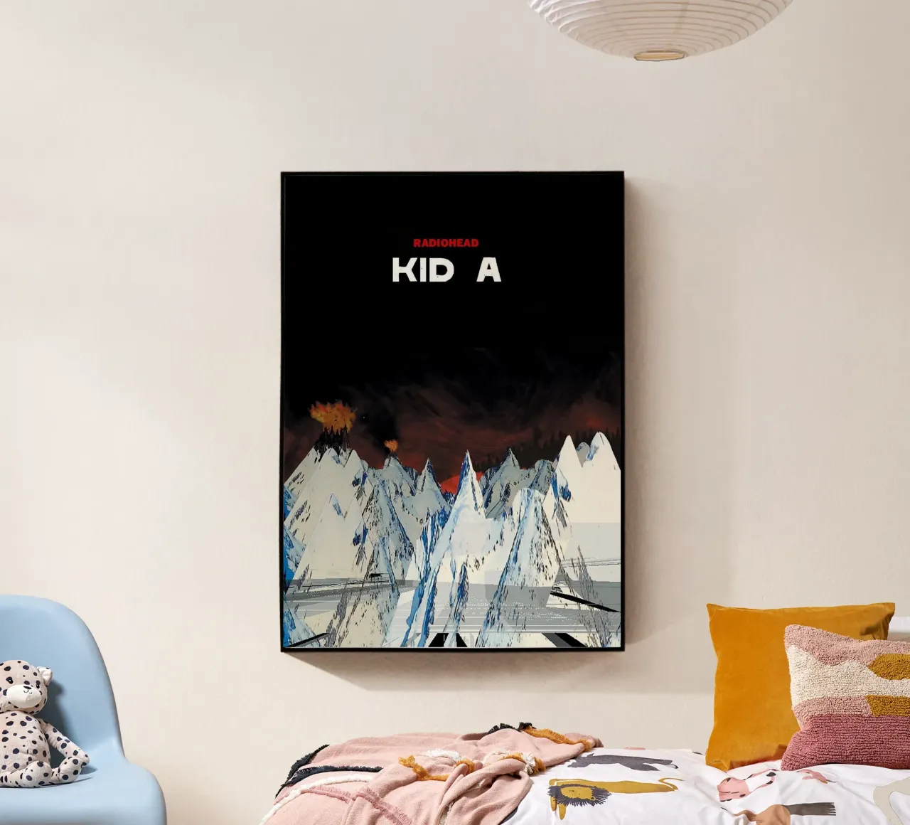 Kid A RAdiohead plexiglass da Attaboy Dsgn