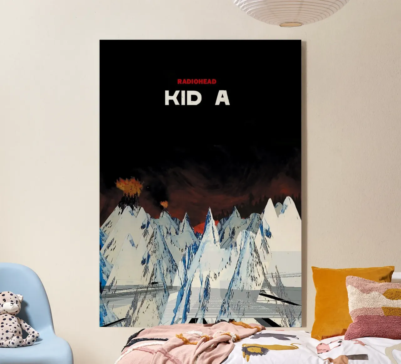 Kid A RAdiohead plexiglass da Attaboy Dsgn