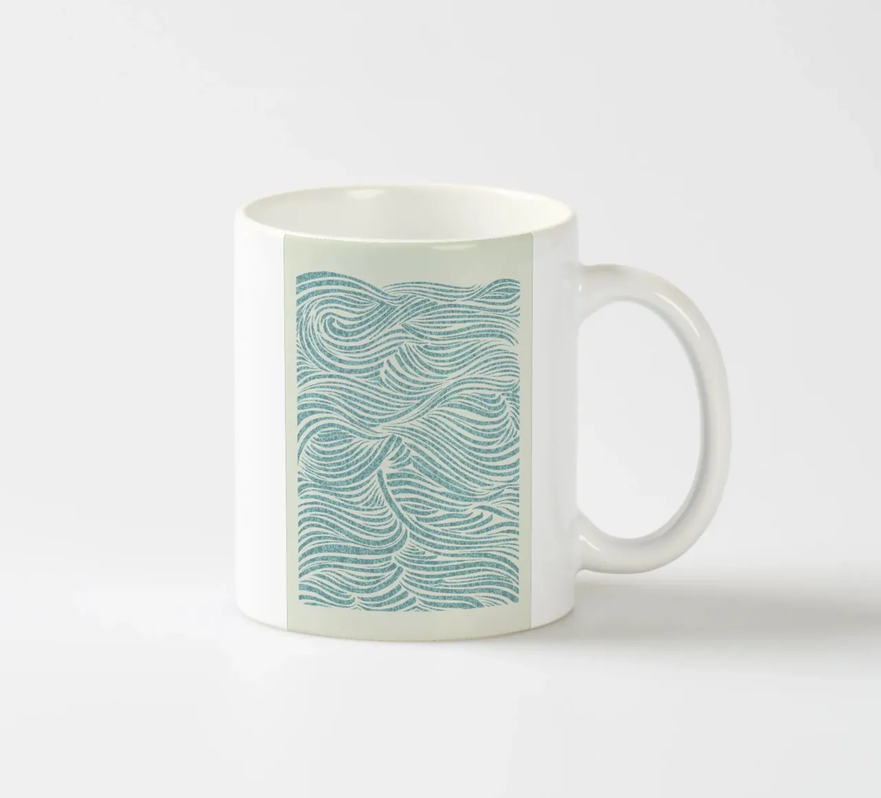 Riptide Keramik Tasse von Graphite