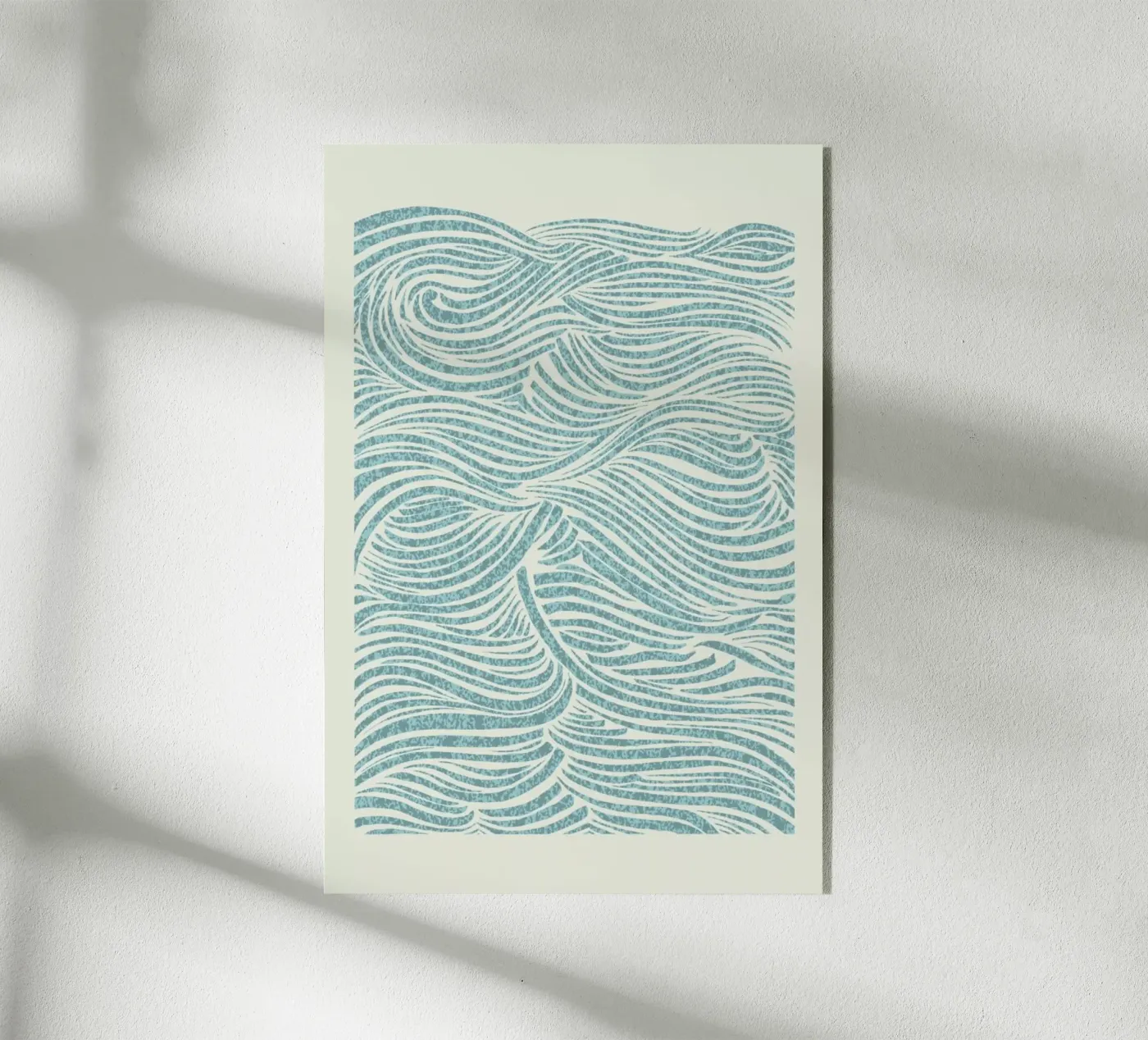 Riptide Acryl-Glas von Graphite