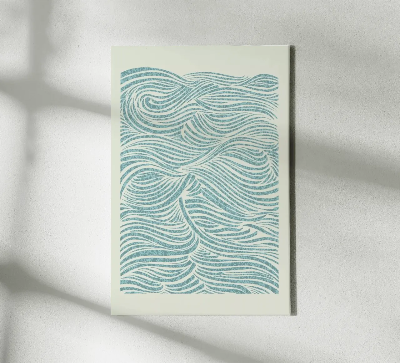 Riptide Leinwand von Graphite