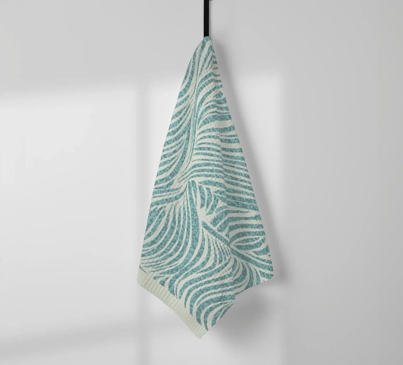 Riptide tea towel by Graphite