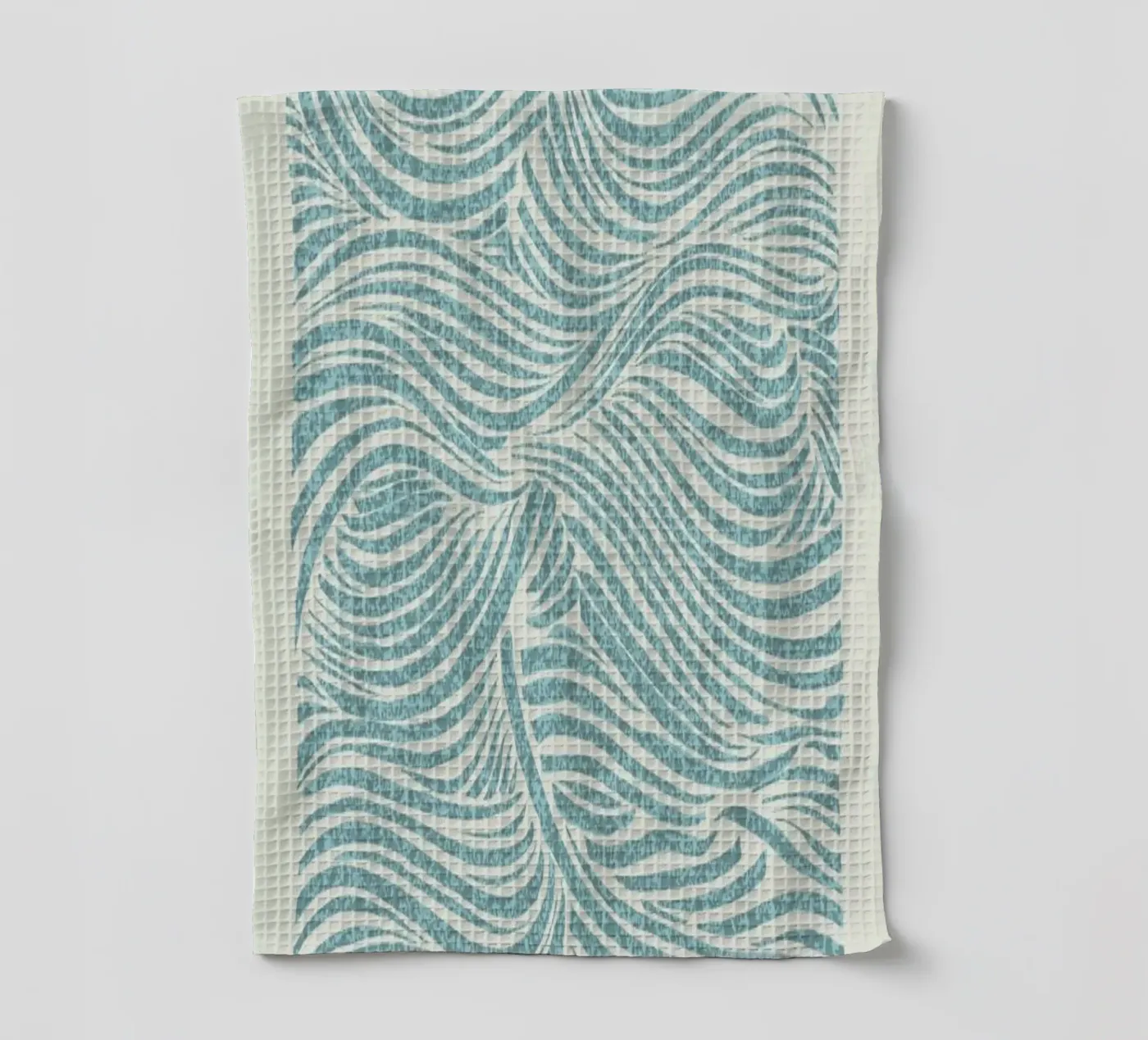 Riptide tea towel by Graphite