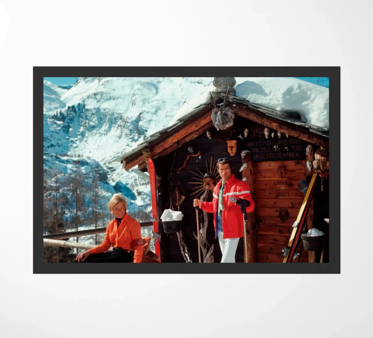 Slim Aarons Chalet Costi zerbino da Chrisvintage