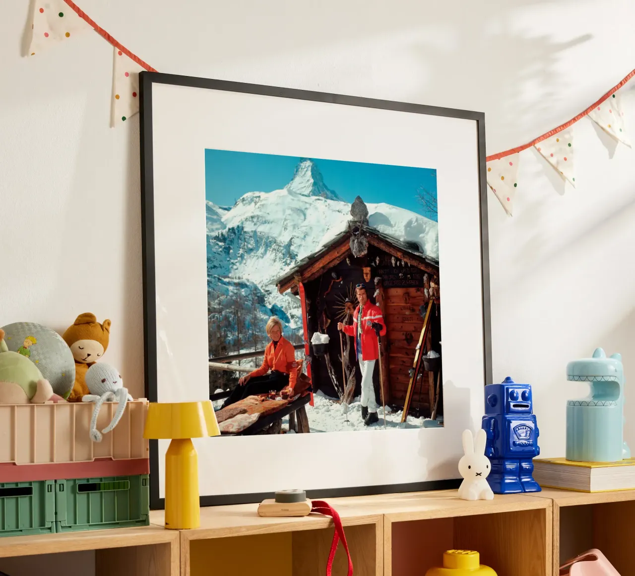 Slim Aarons Chalet Costi carta hahnemühle da Chrisvintage