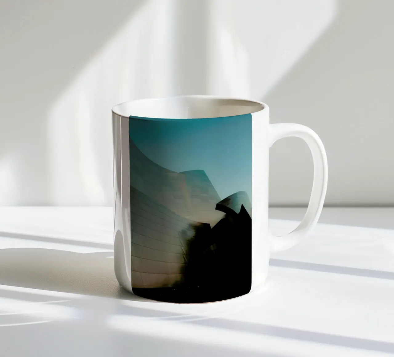 Los Angeles Architecture tazza in ceramica da Sebastian Hilgetag
