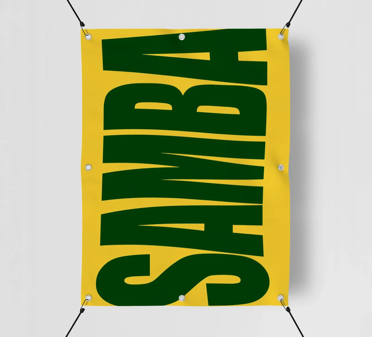 Samba typography telo in pvc da ramosashop