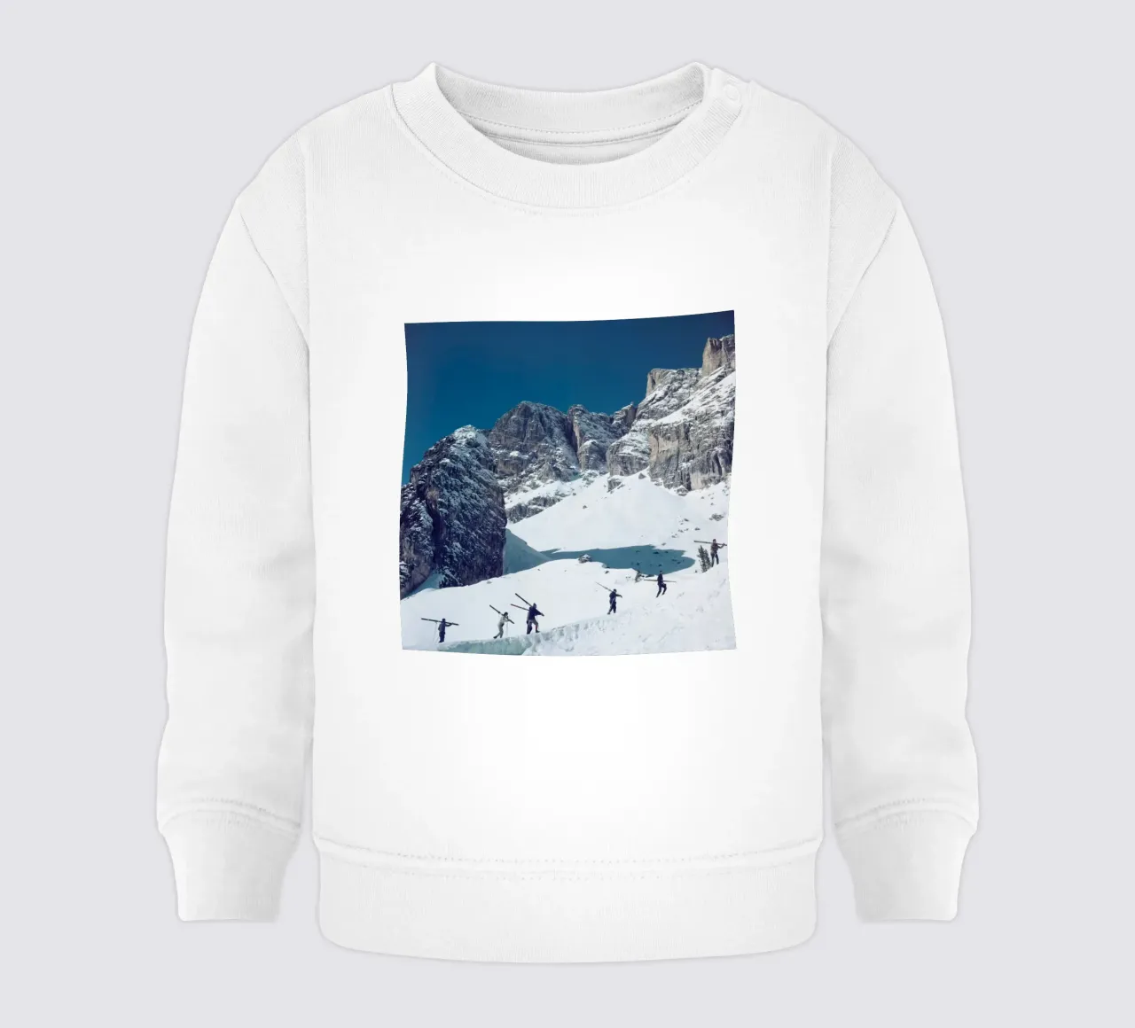 Slim Aarons Cortina D'Ampezzo felpa neonato da Chrisvintage