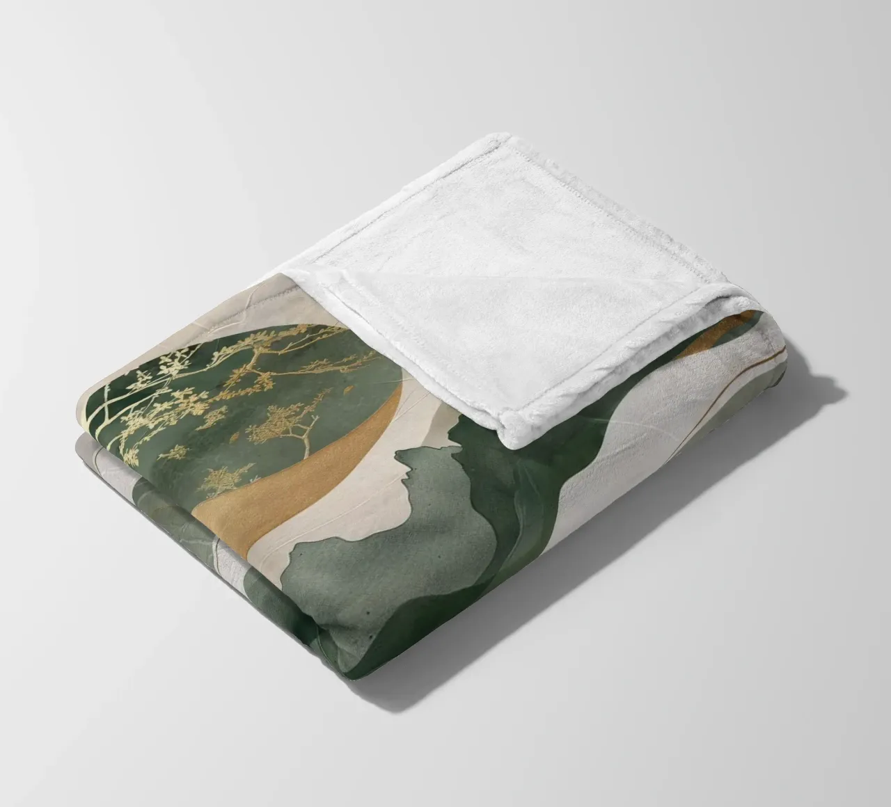 Paesaggio giapponese coperta in pile da Imagine