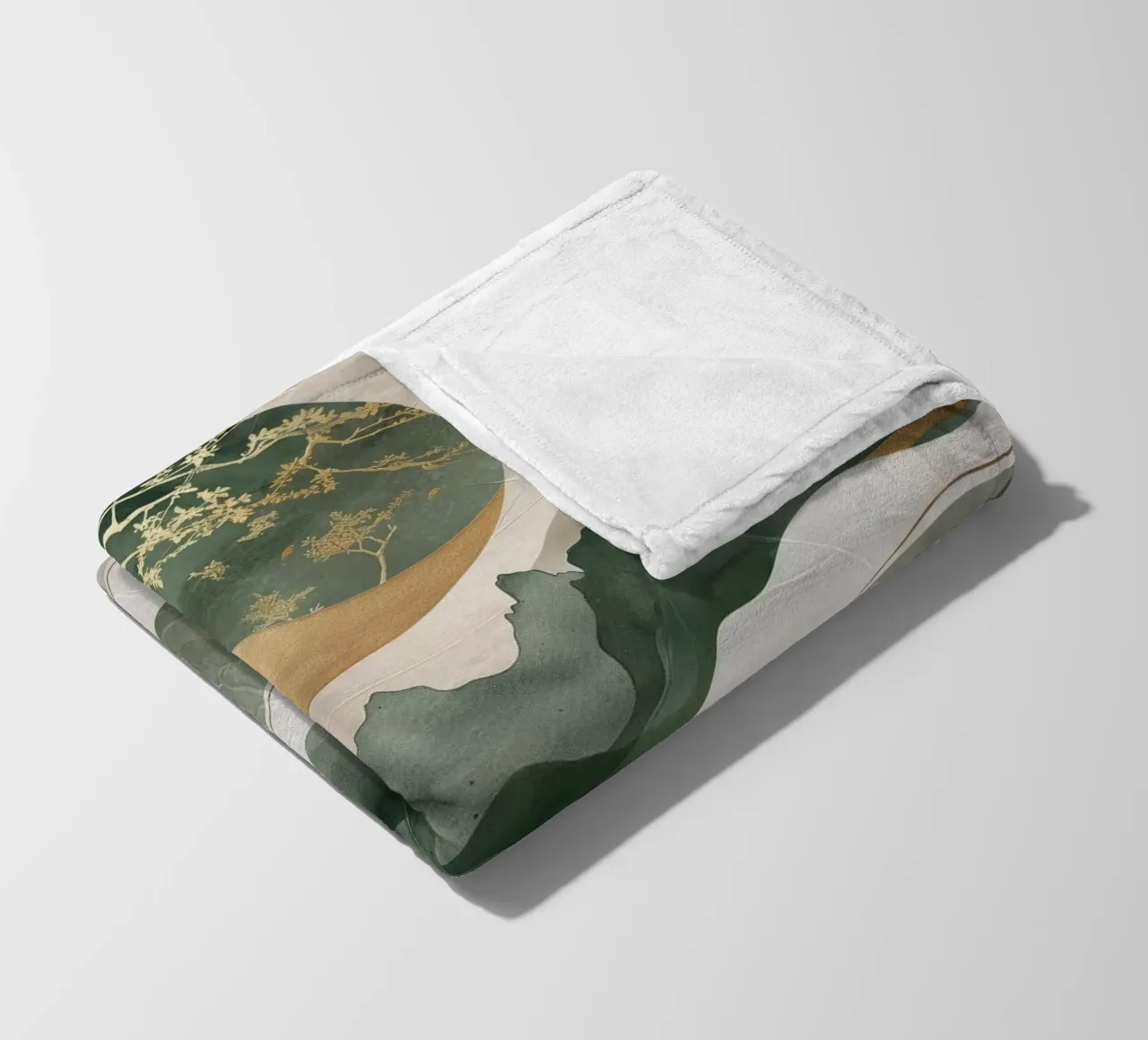 Paesaggio giapponese coperta in pile da Imagine