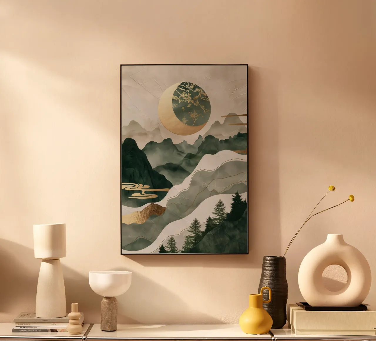 Japanese landscape acrylic glass by Imagine