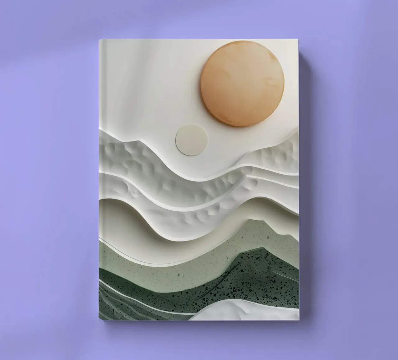 Heuvels abstract notebook by Imagine