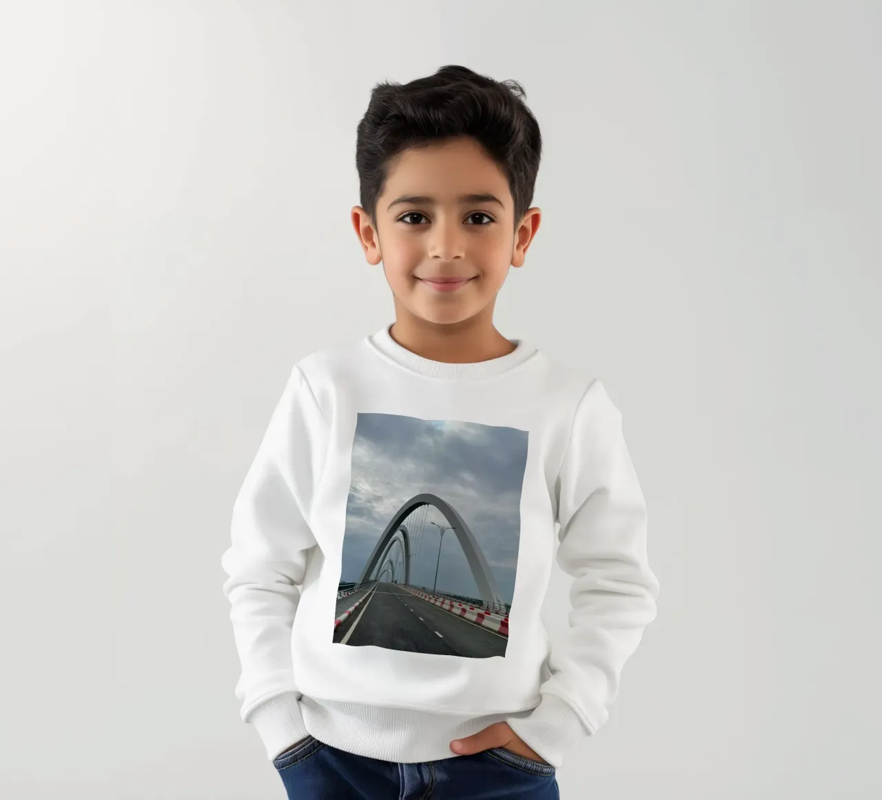 Ponte ad arco felpa bambino da Earthly Visions