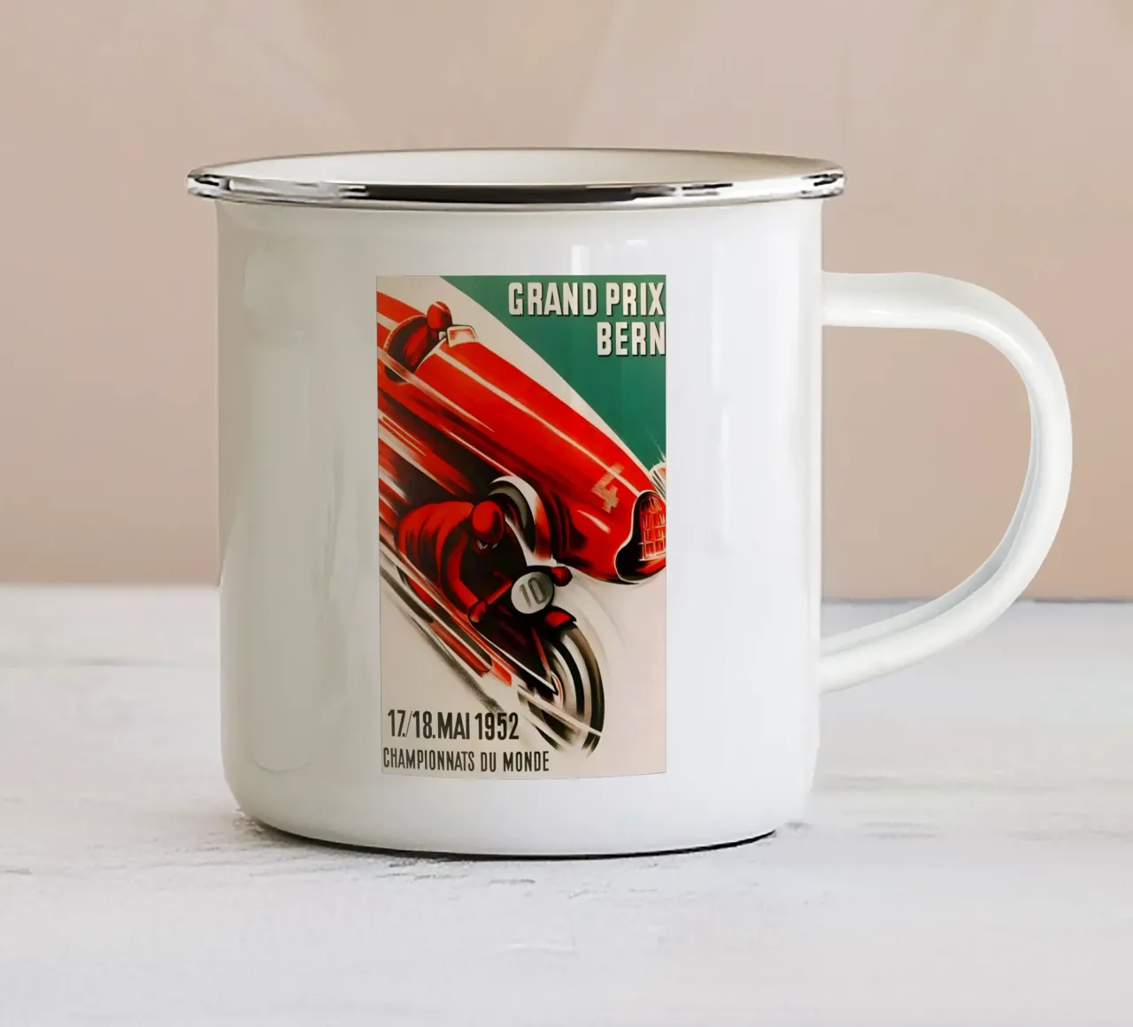 Gran Premio di Berna tazza in smalto da AUTOSHOOT