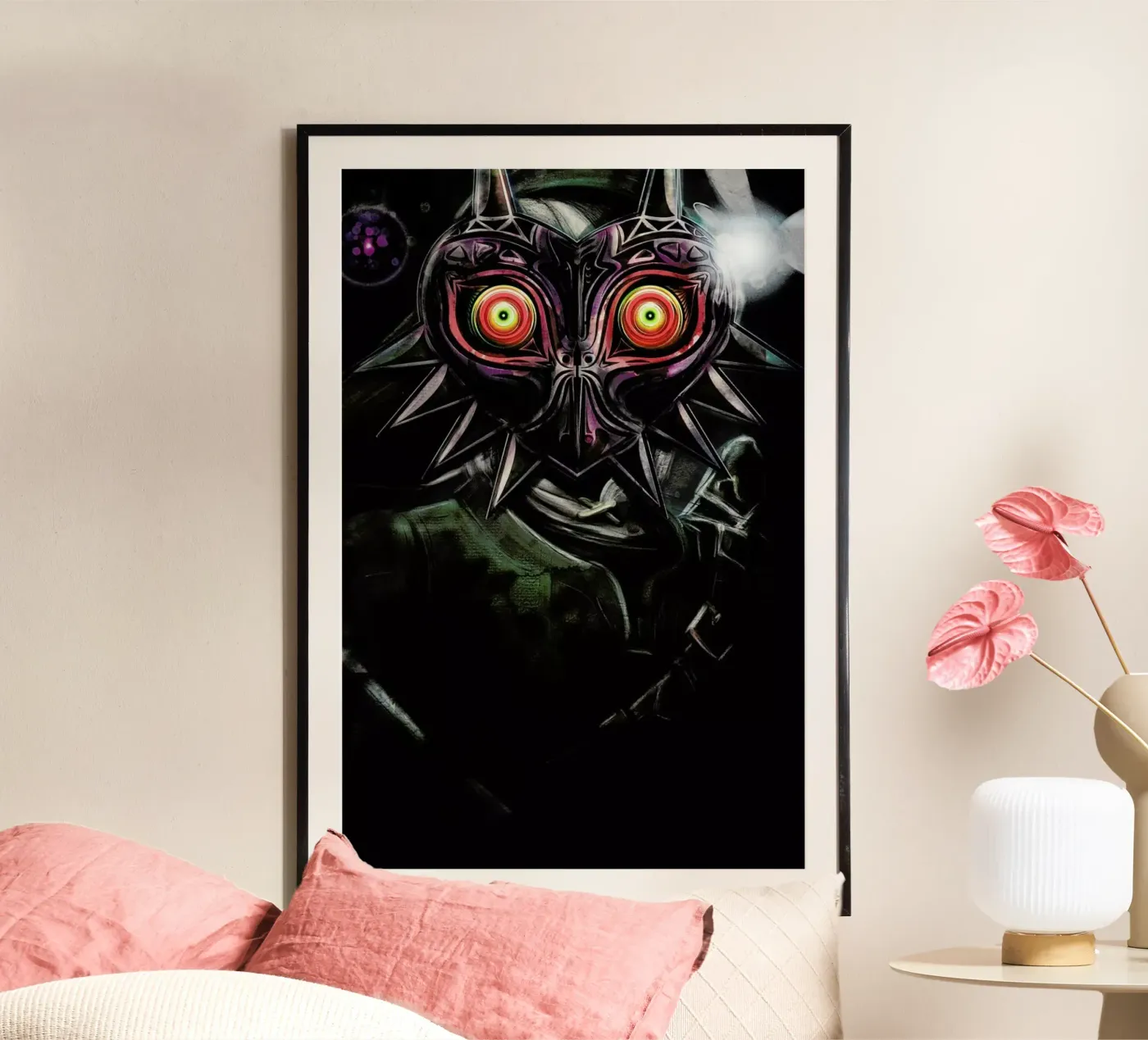 Majora's Mask Link poster da Barrett Biggers