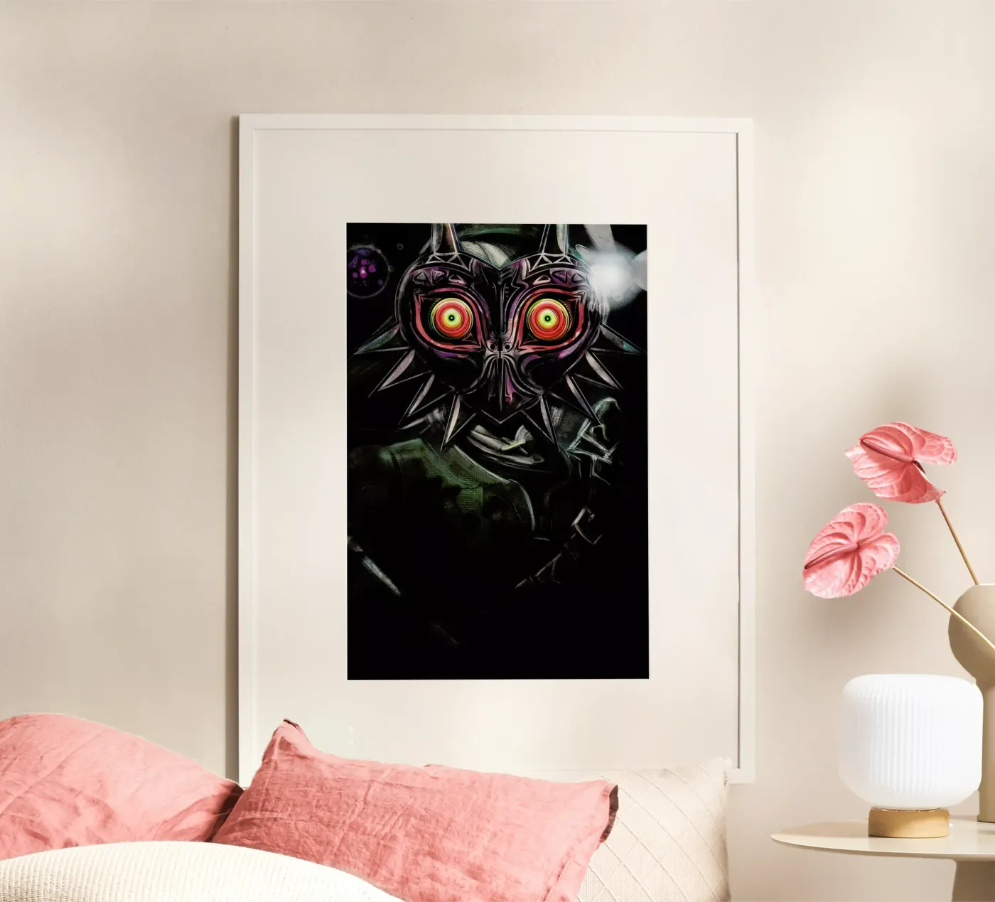 Majora's Mask Link poster da Barrett Biggers