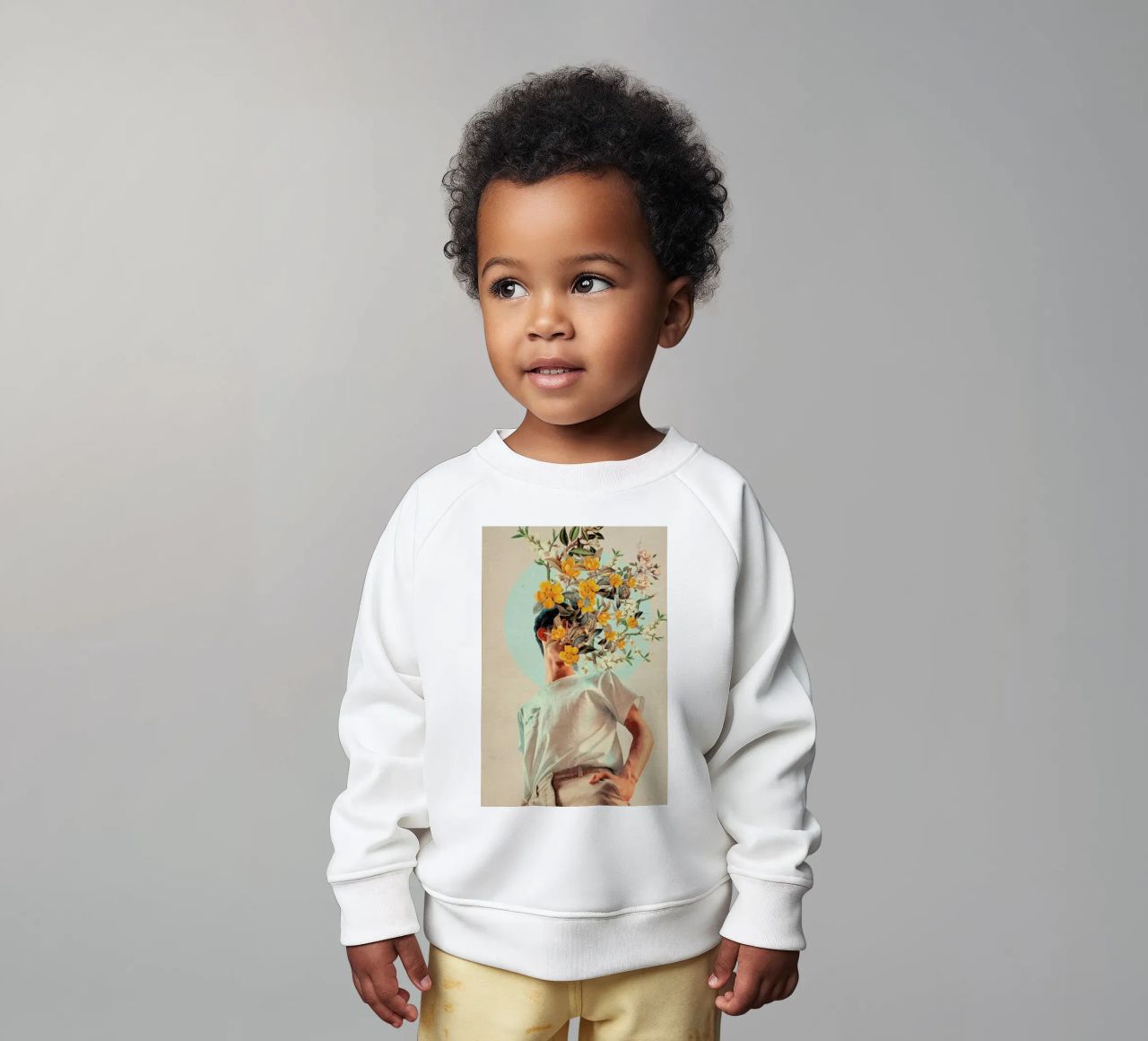 Because You Were Around sudadera de bebé de Frank Moth