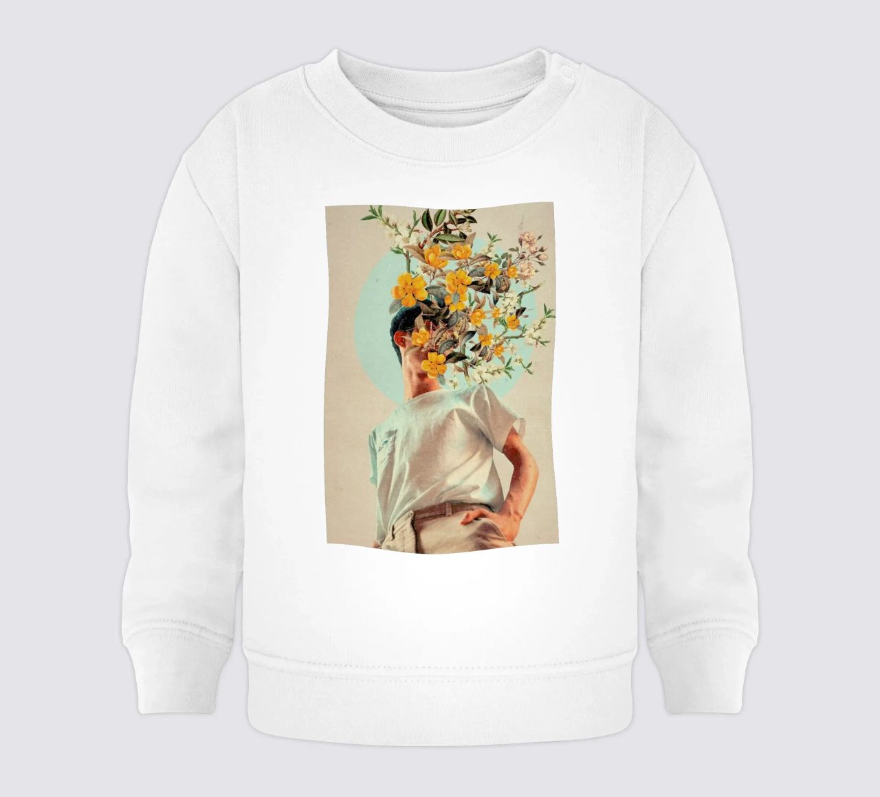 Because You Were Around sudadera de bebé de Frank Moth