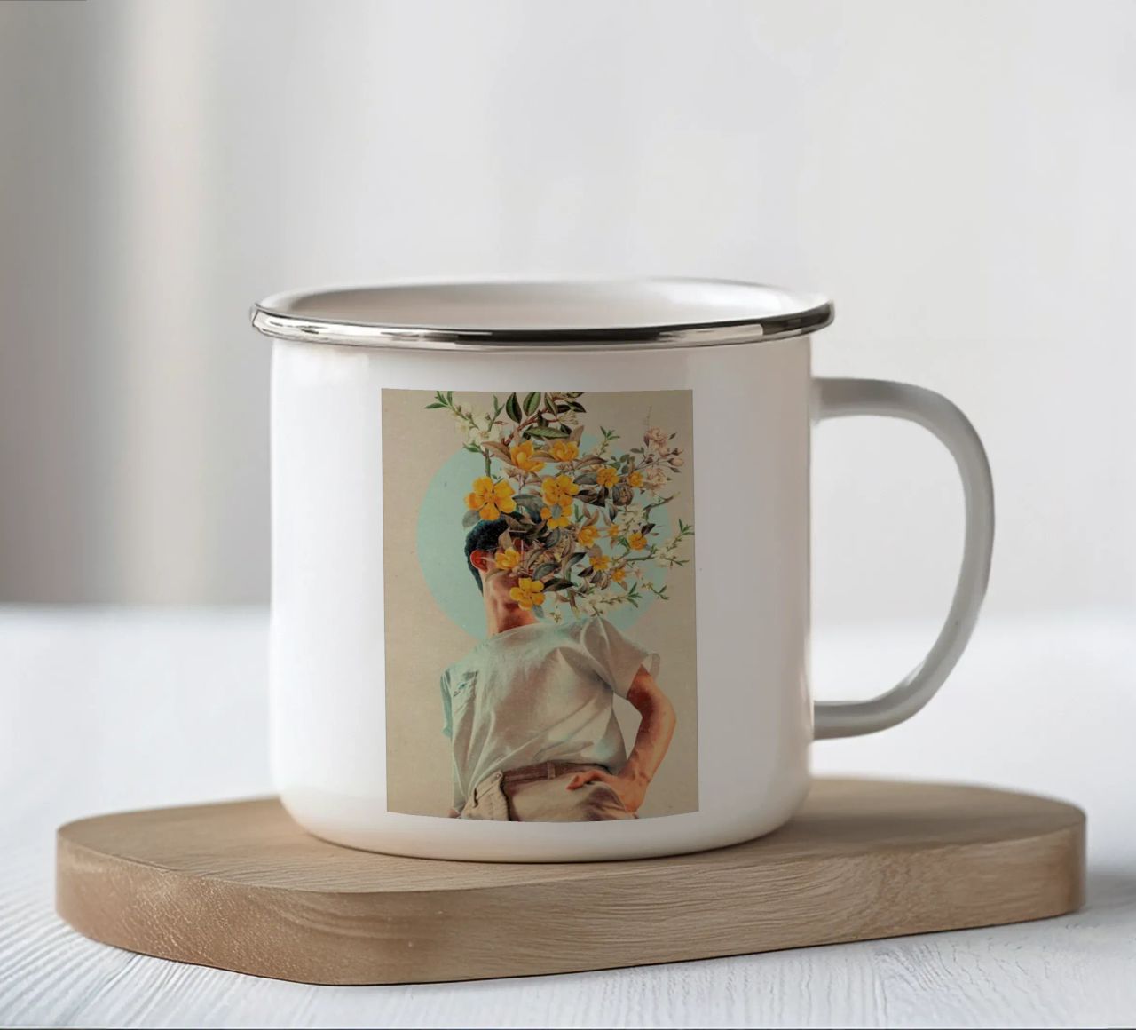 Because You Were Around tazza in smalto da Frank Moth