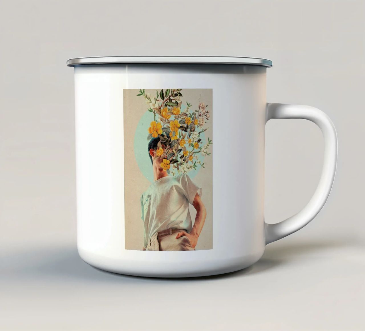 Because You Were Around tazza in smalto da Frank Moth