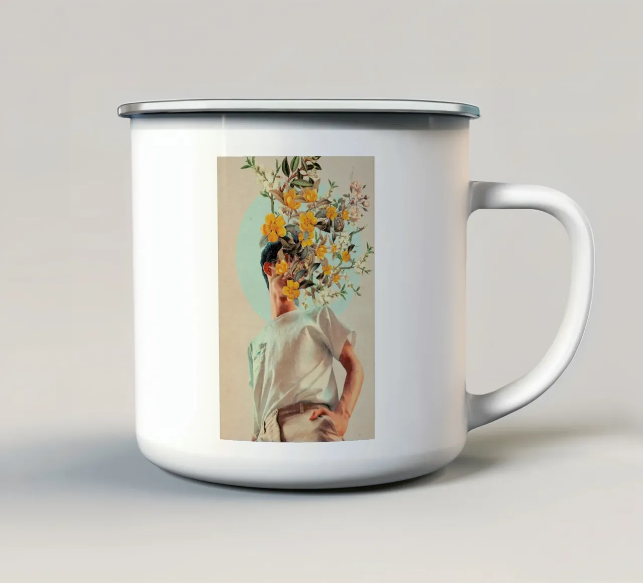 Because You Were Around tazza in smalto da Frank Moth