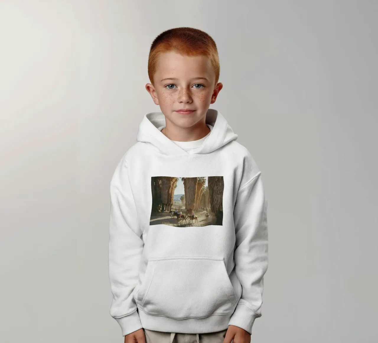 I primi cavalieri Slim Aarons felpa bambino con cappuccio da Chrisvintage