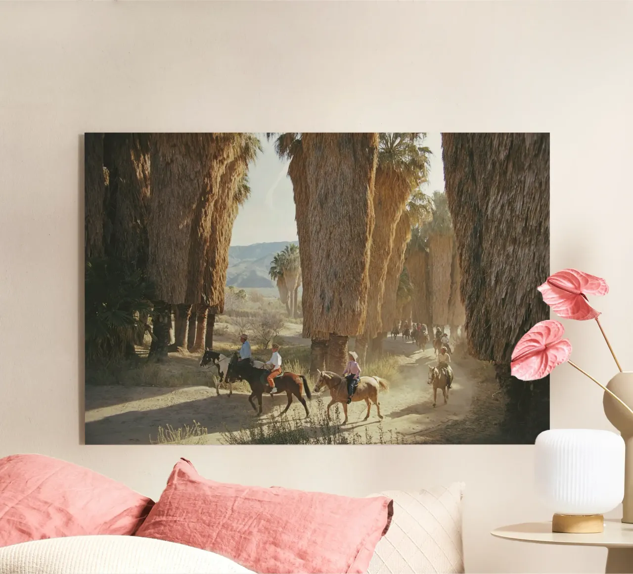 I primi cavalieri Slim Aarons plexiglass da Chrisvintage