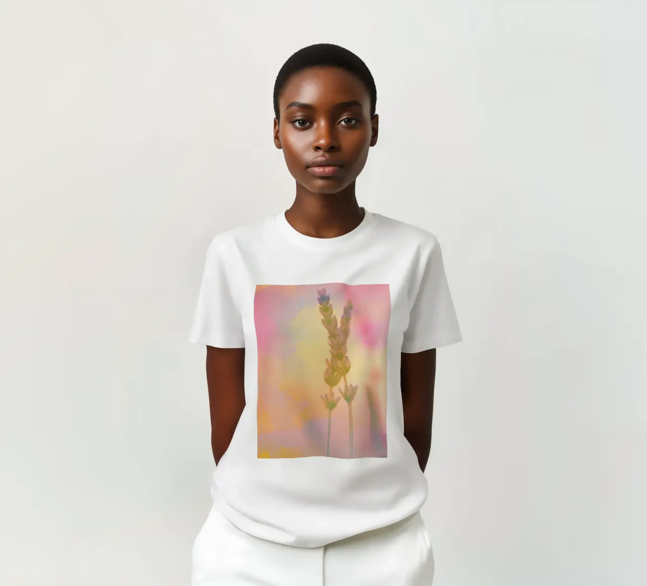 Deux lavandes t-shirt de Something for you