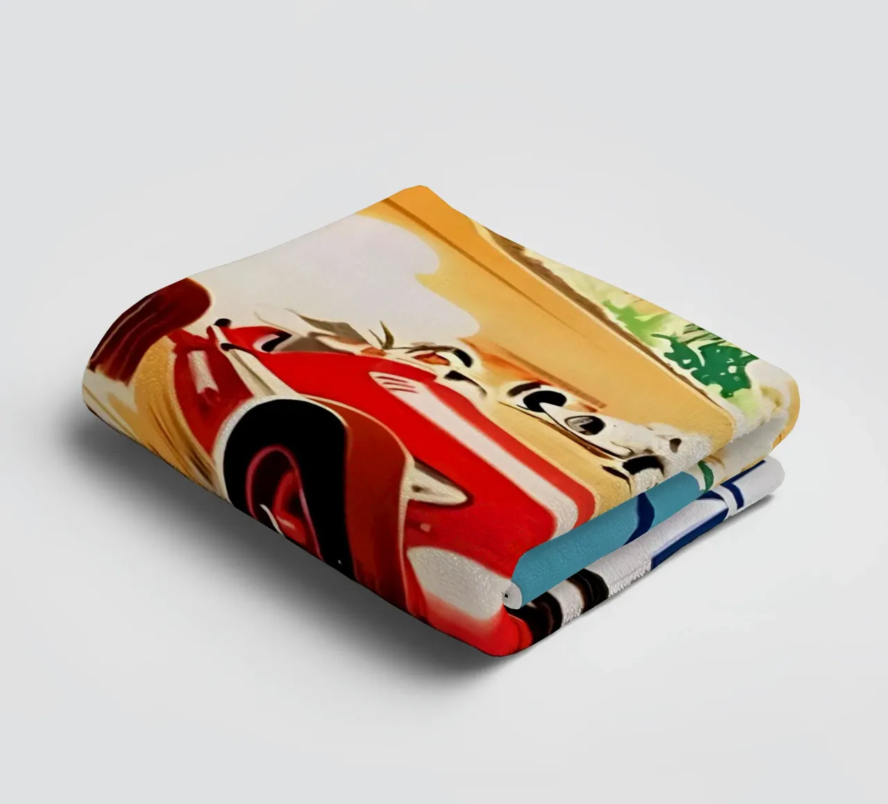 Grand Prix Monaco 8 Aout 1937 towel by AUTOSHOOT