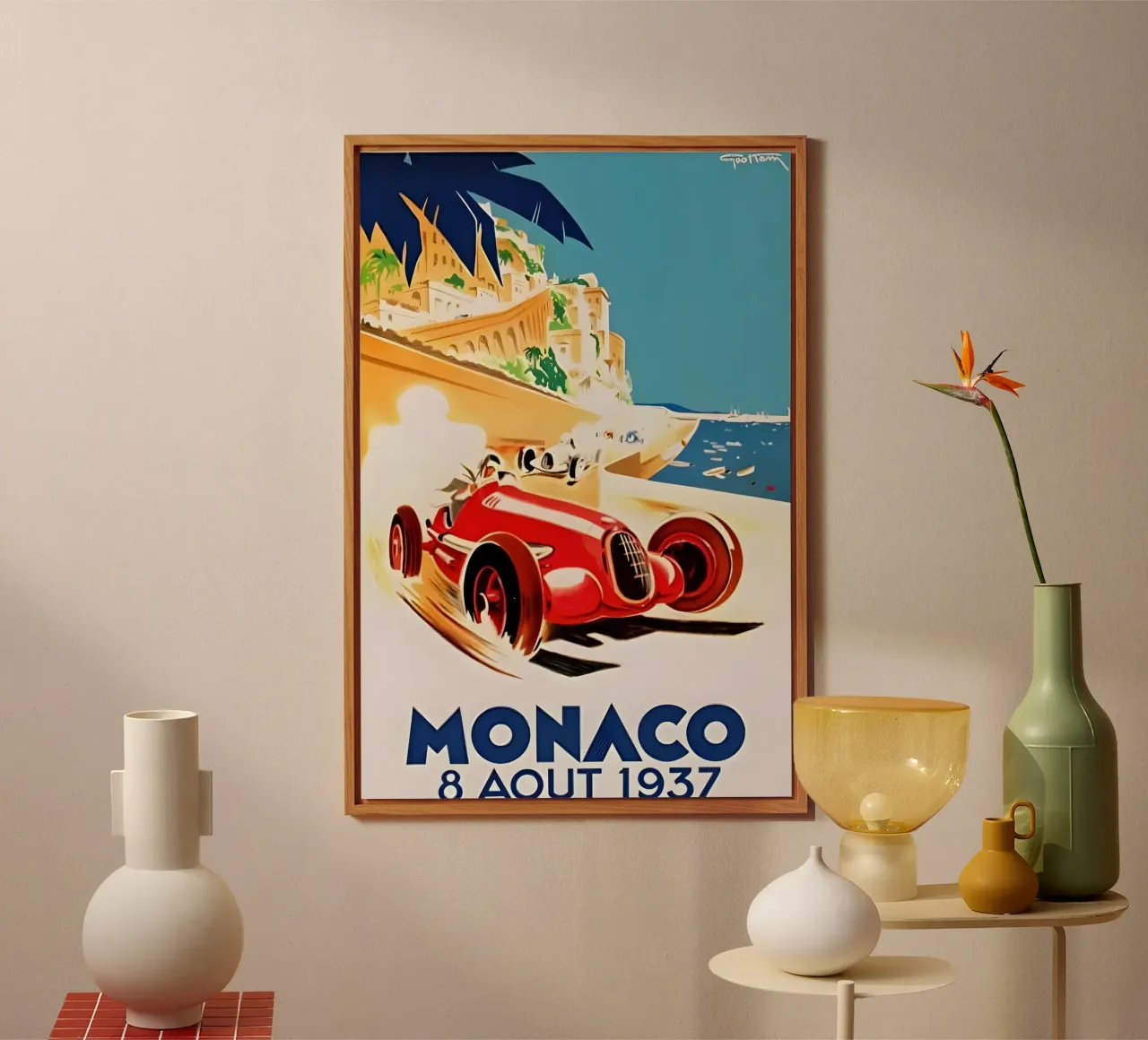 Großer Preis von Monaco 8. Januar 1937 Alu-Dibond von AUTOSHOOT