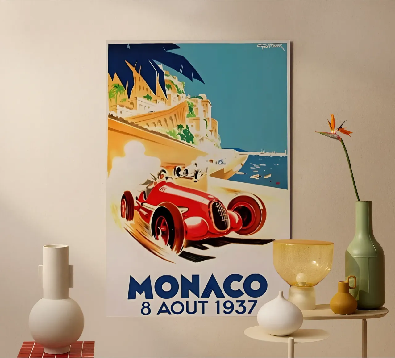 Großer Preis von Monaco 8. Januar 1937 Alu-Dibond von AUTOSHOOT