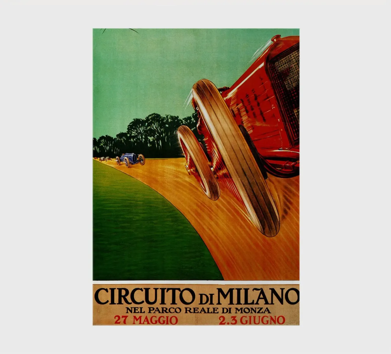 Milan Monza Circuit notebook by AUTOSHOOT