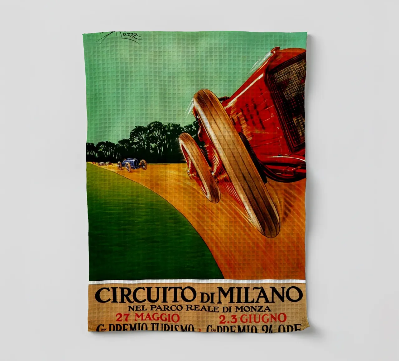 Circuito Di milano Monza canovaccio da cucina da AUTOSHOOT