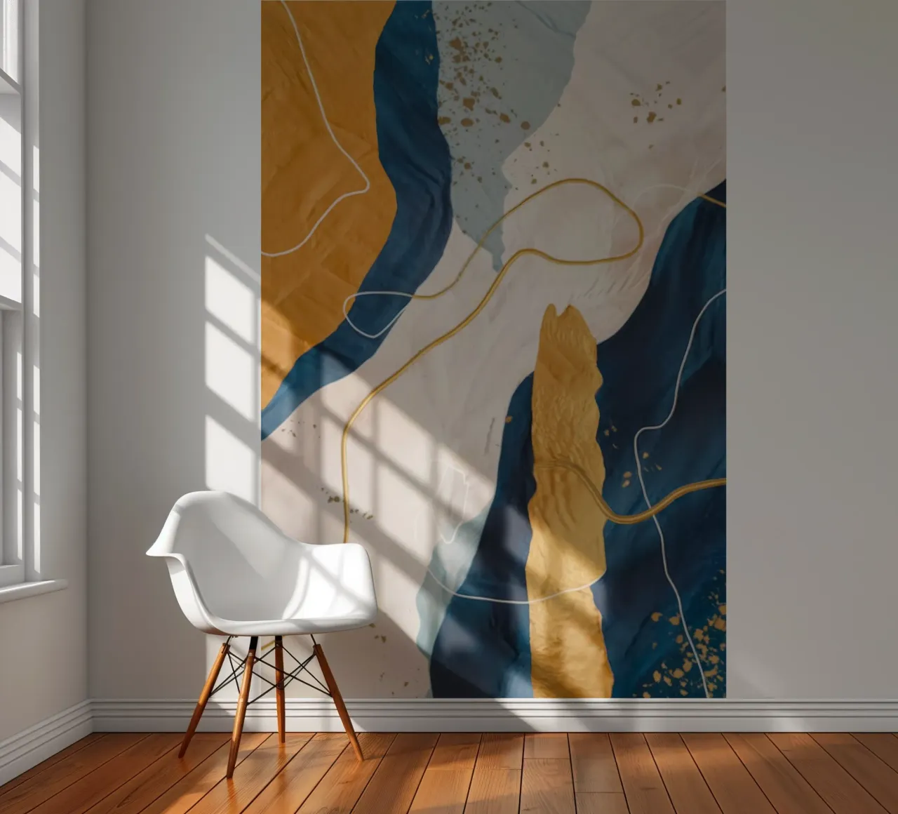 Ocean Fold Bloom photo wallpaper by Monarch Arc