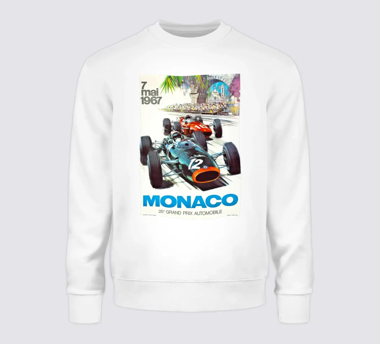 Gran Premio automobilistico di Monaco felpa da AUTOSHOOT