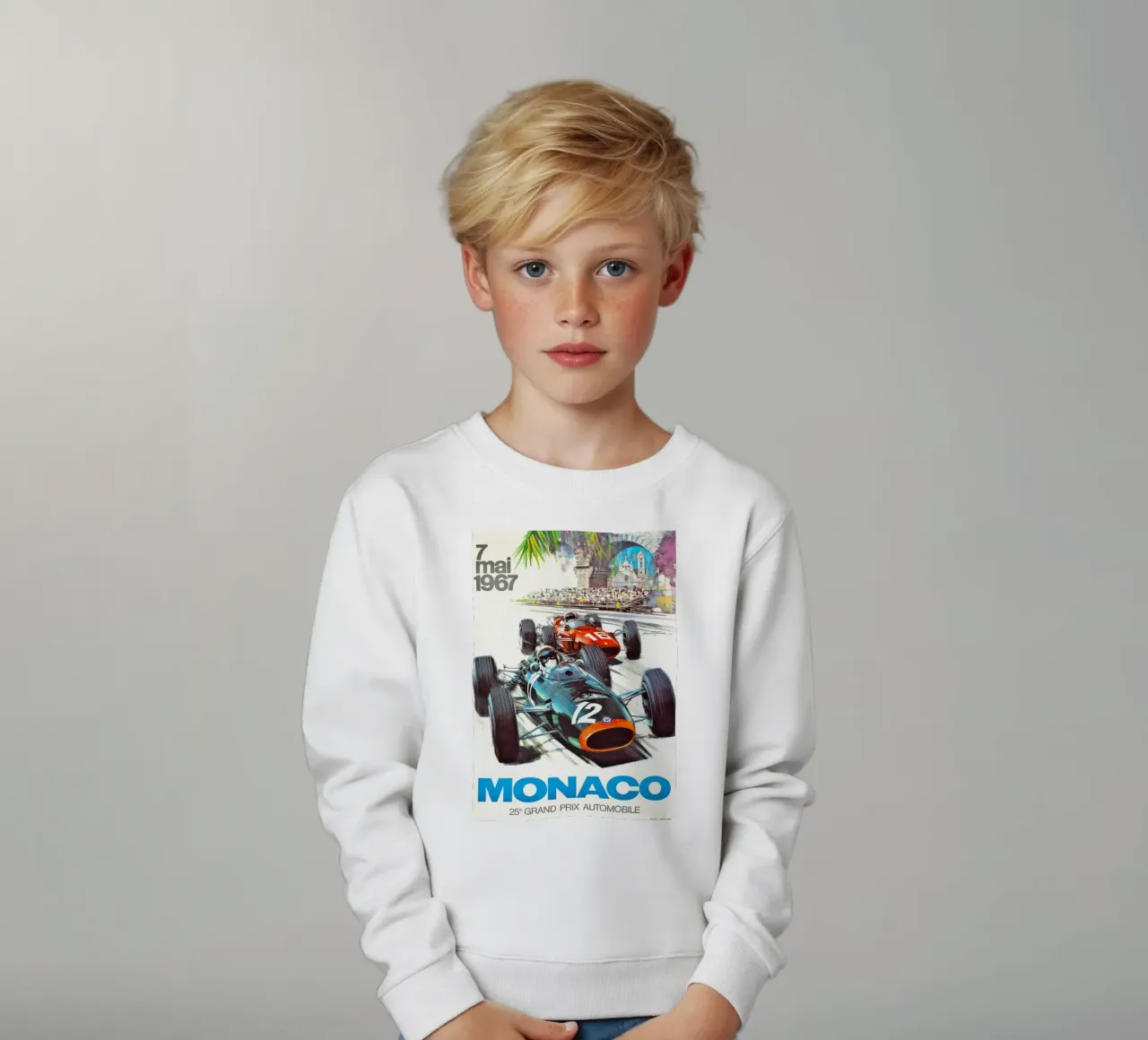 Gran Premio automobilistico di Monaco felpa bambino da AUTOSHOOT