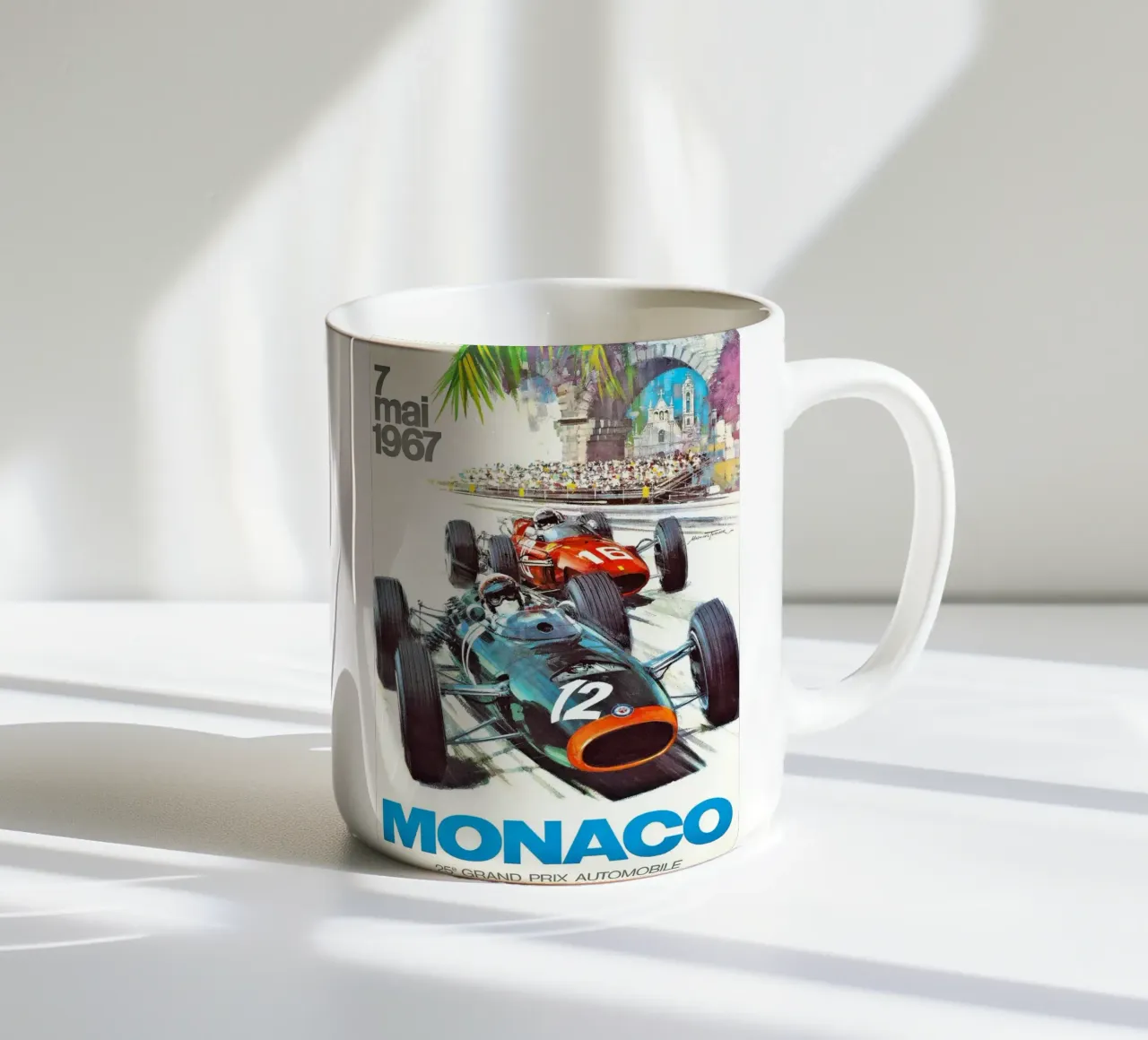 Gran Premio automobilistico di Monaco tazza in ceramica da AUTOSHOOT