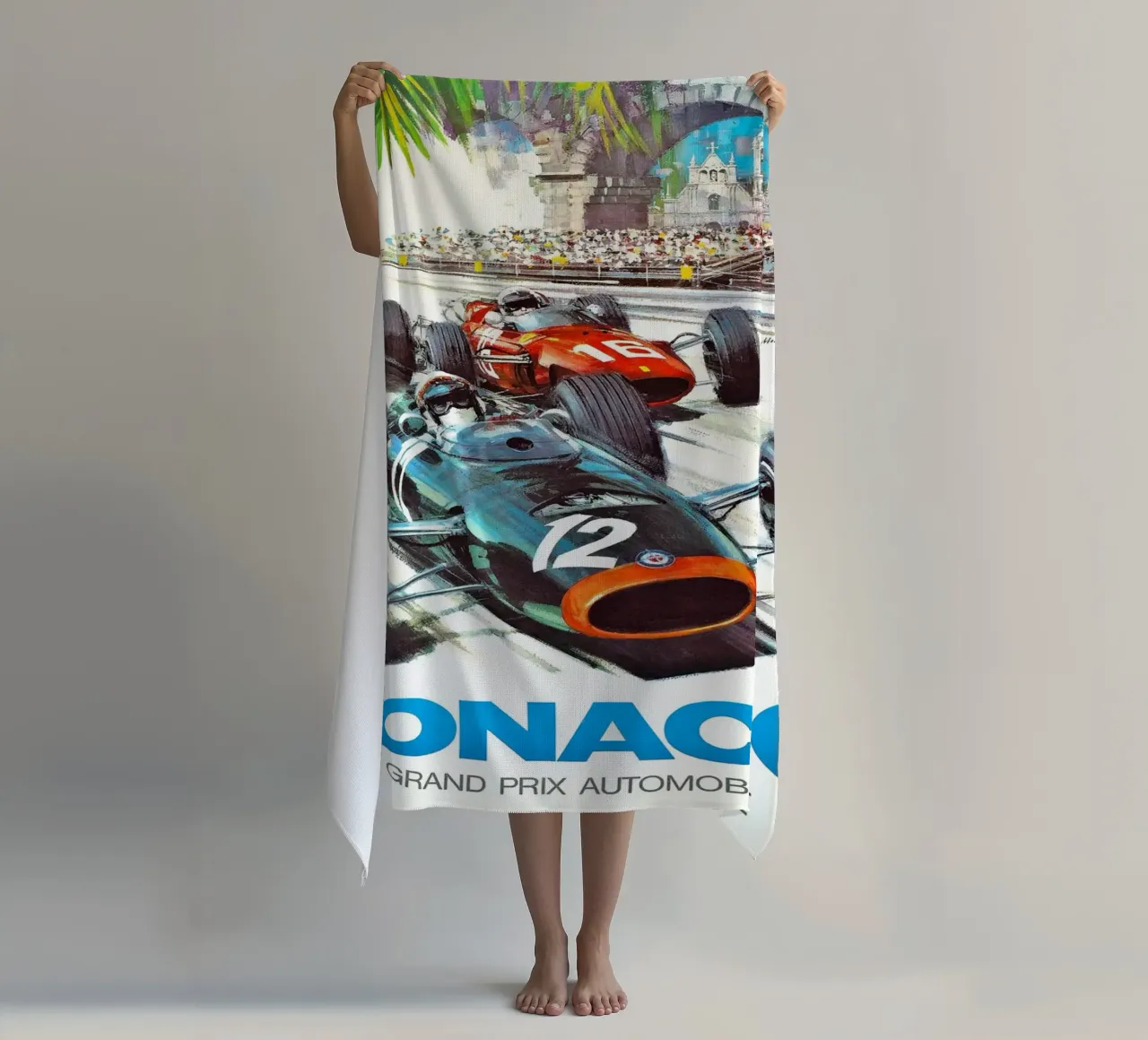 Gran Premio automobilistico di Monaco telo mare da AUTOSHOOT