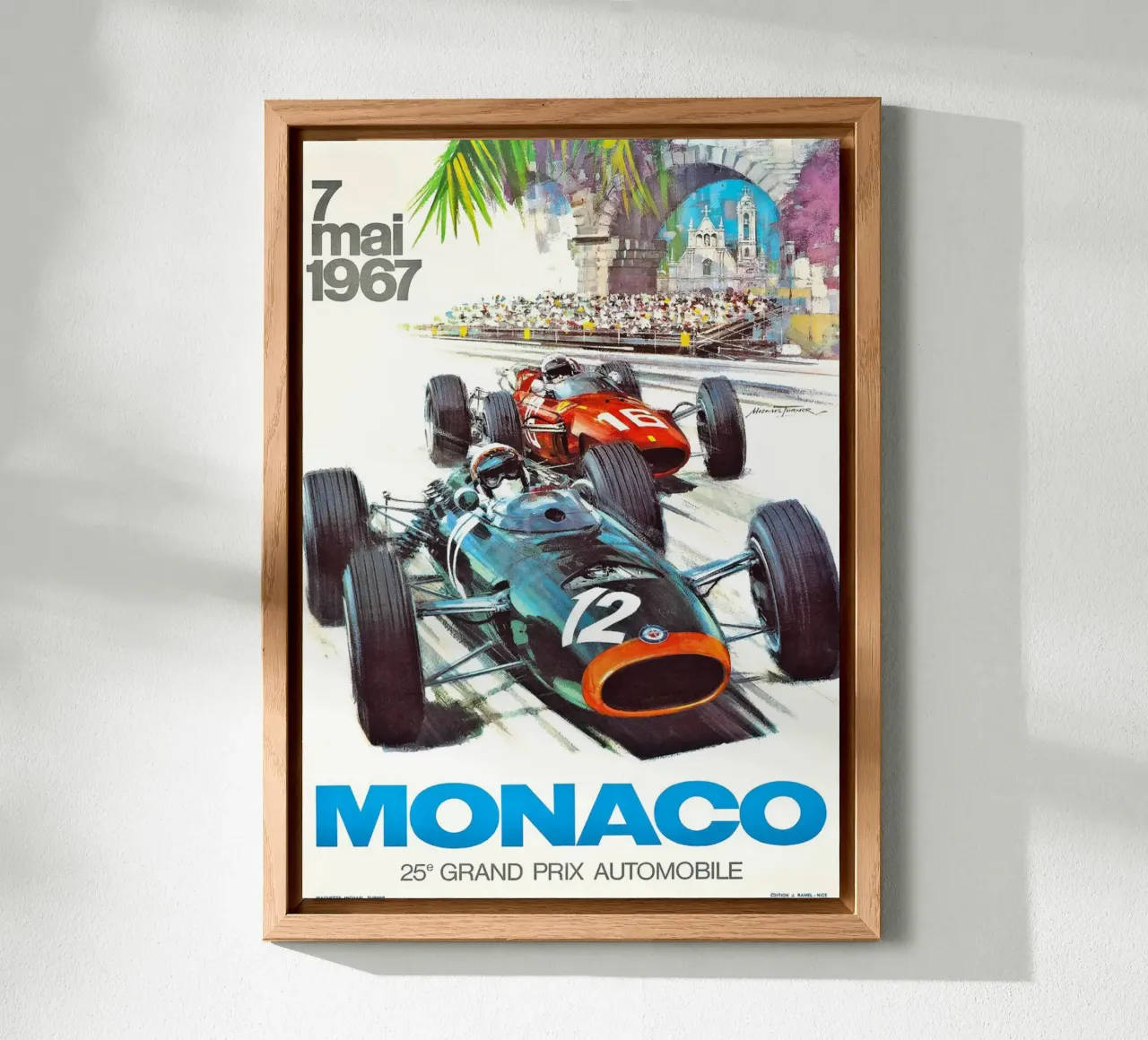 Gran Premio automobilistico di Monaco alluminio dibond da AUTOSHOOT