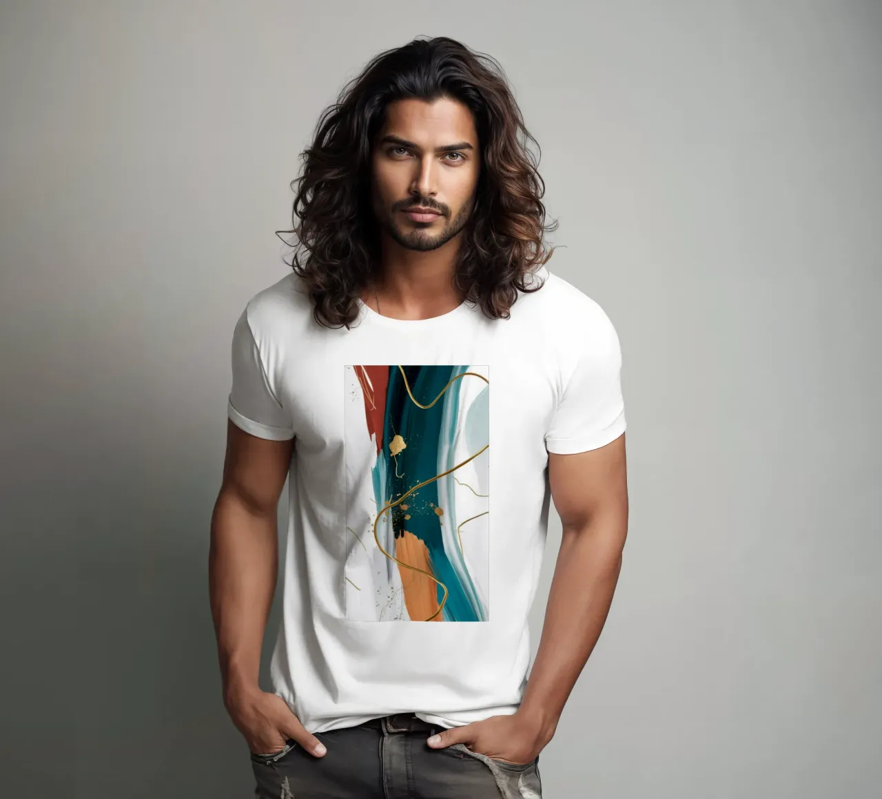 Emerald Blaze Echo t-shirt by Monarch Arc