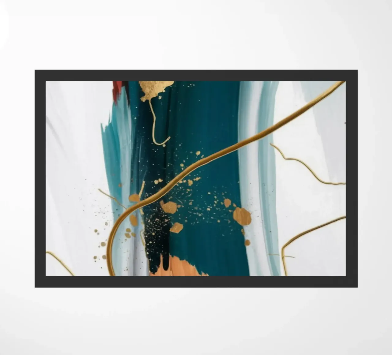 Emerald Blaze Echo doormat by Monarch Arc