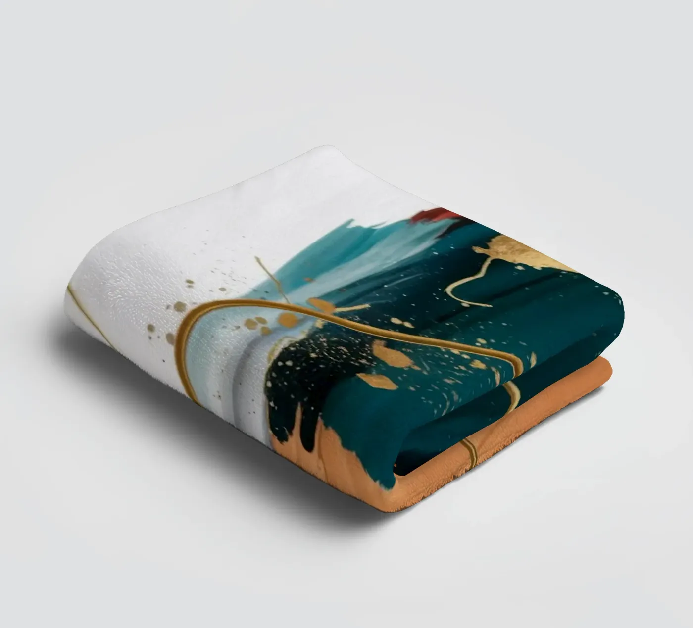 Emerald Blaze Echo towel by Monarch Arc
