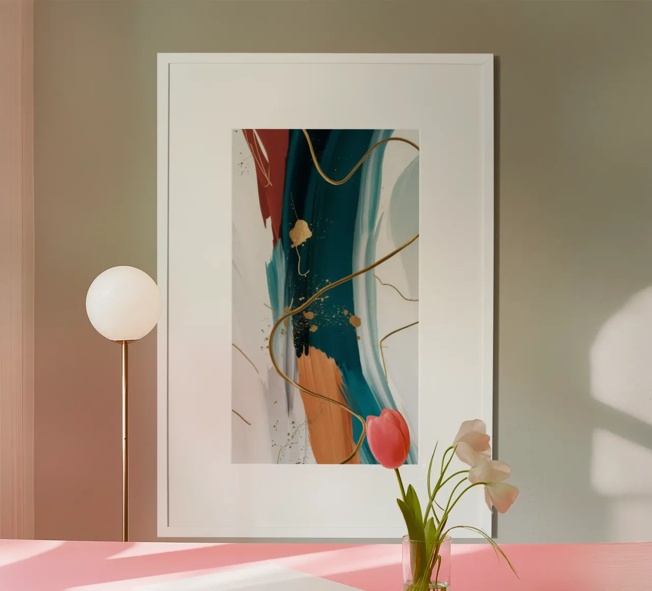 Emerald Blaze Echo poster by Monarch Arc