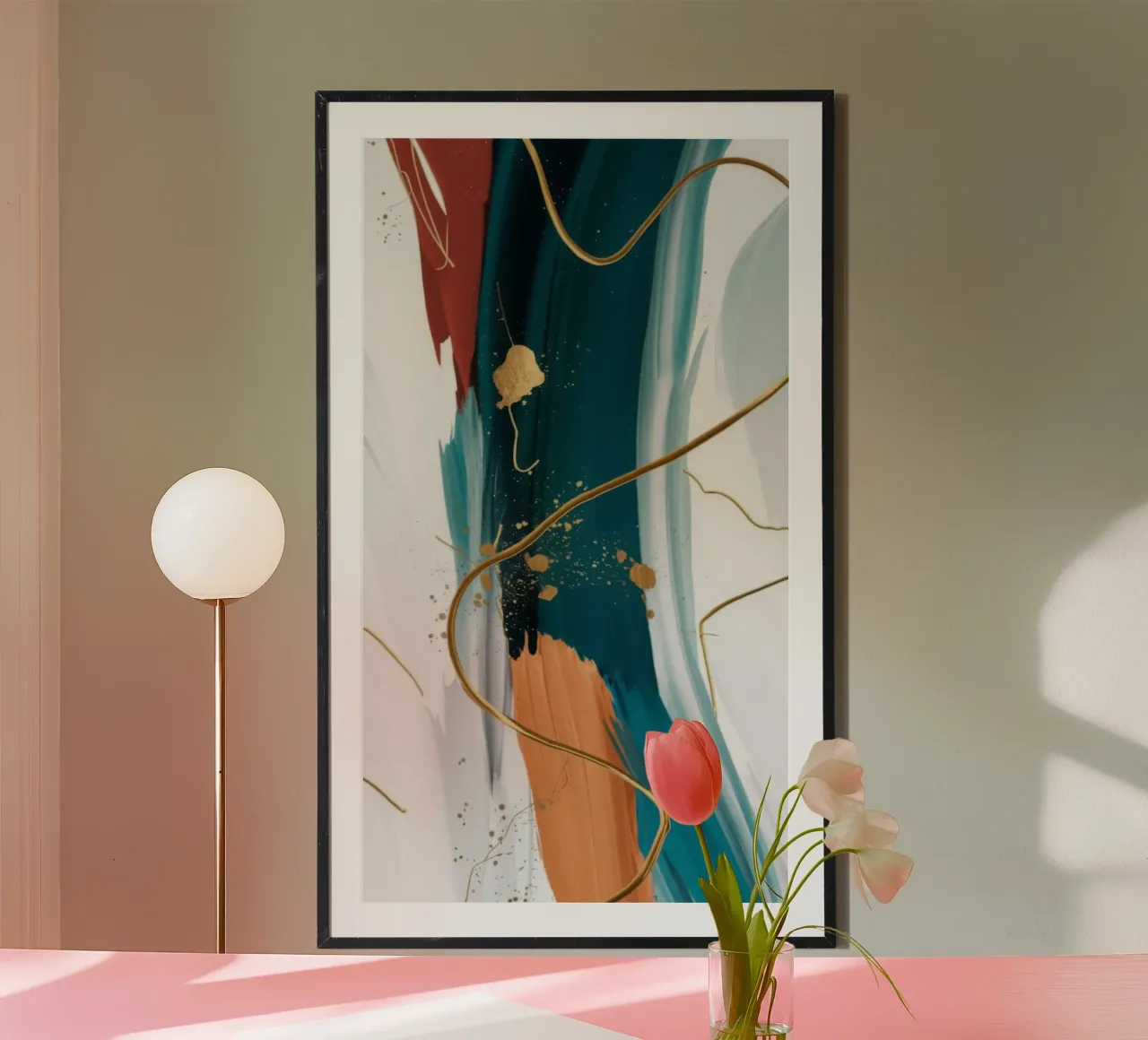 Emerald Blaze Echo poster by Monarch Arc