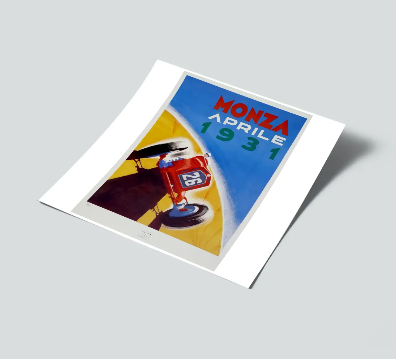 Monza April 1931 sticker sheet by AUTOSHOOT