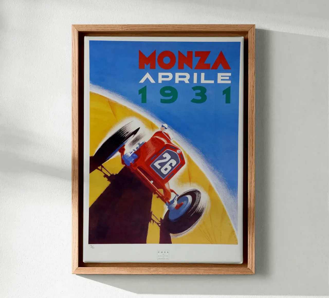 Monza April 1931 canvas by AUTOSHOOT