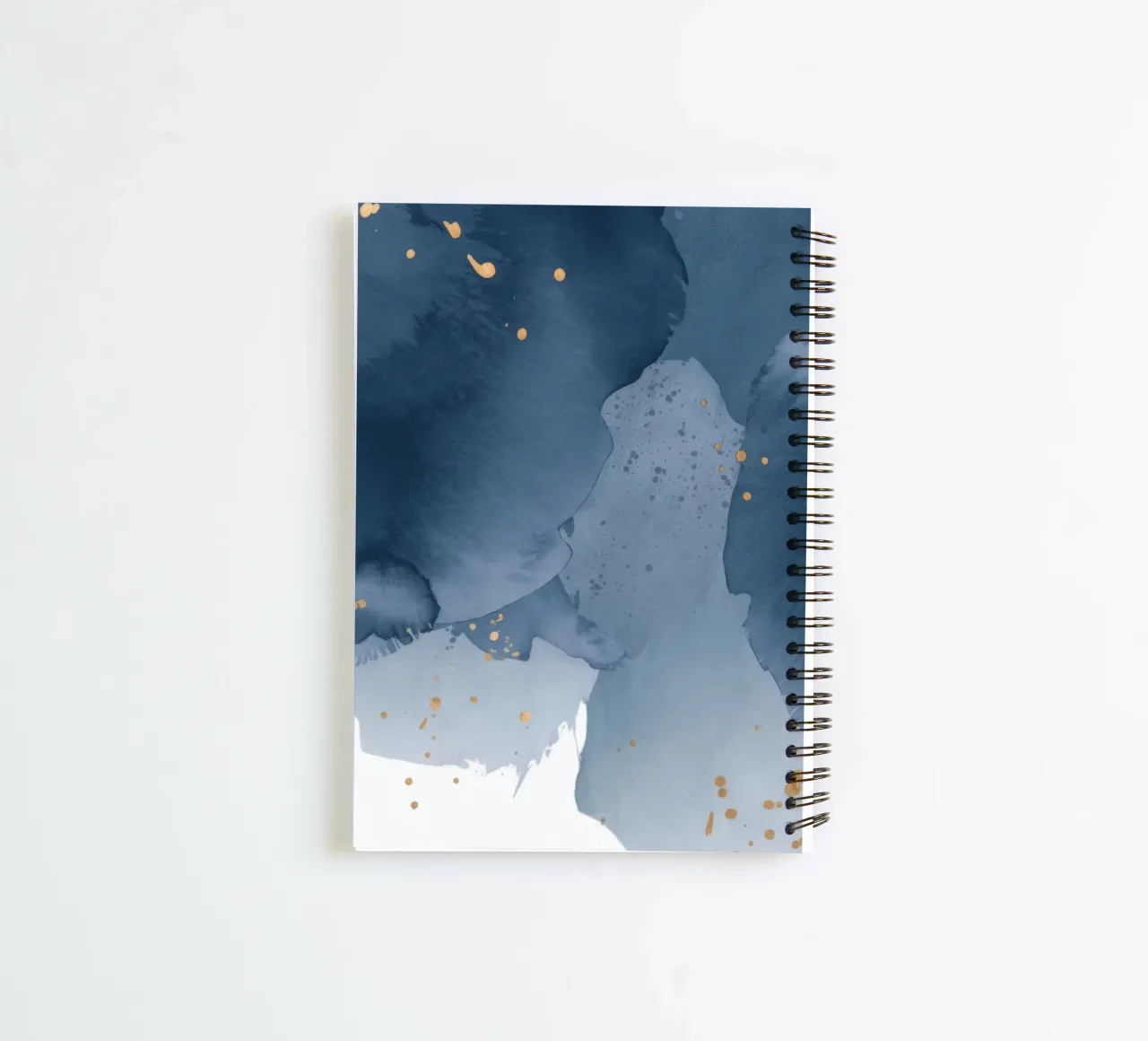 Blue Mist Memory spiral notebook by Monarch Arc