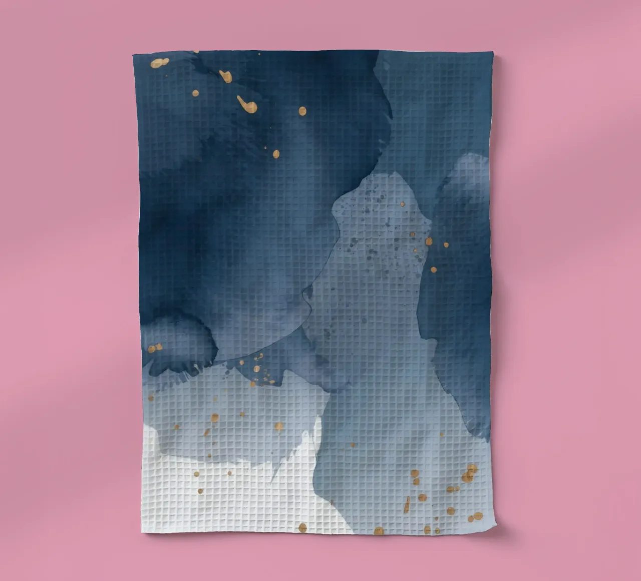Blue Mist Memory tea towel by Monarch Arc